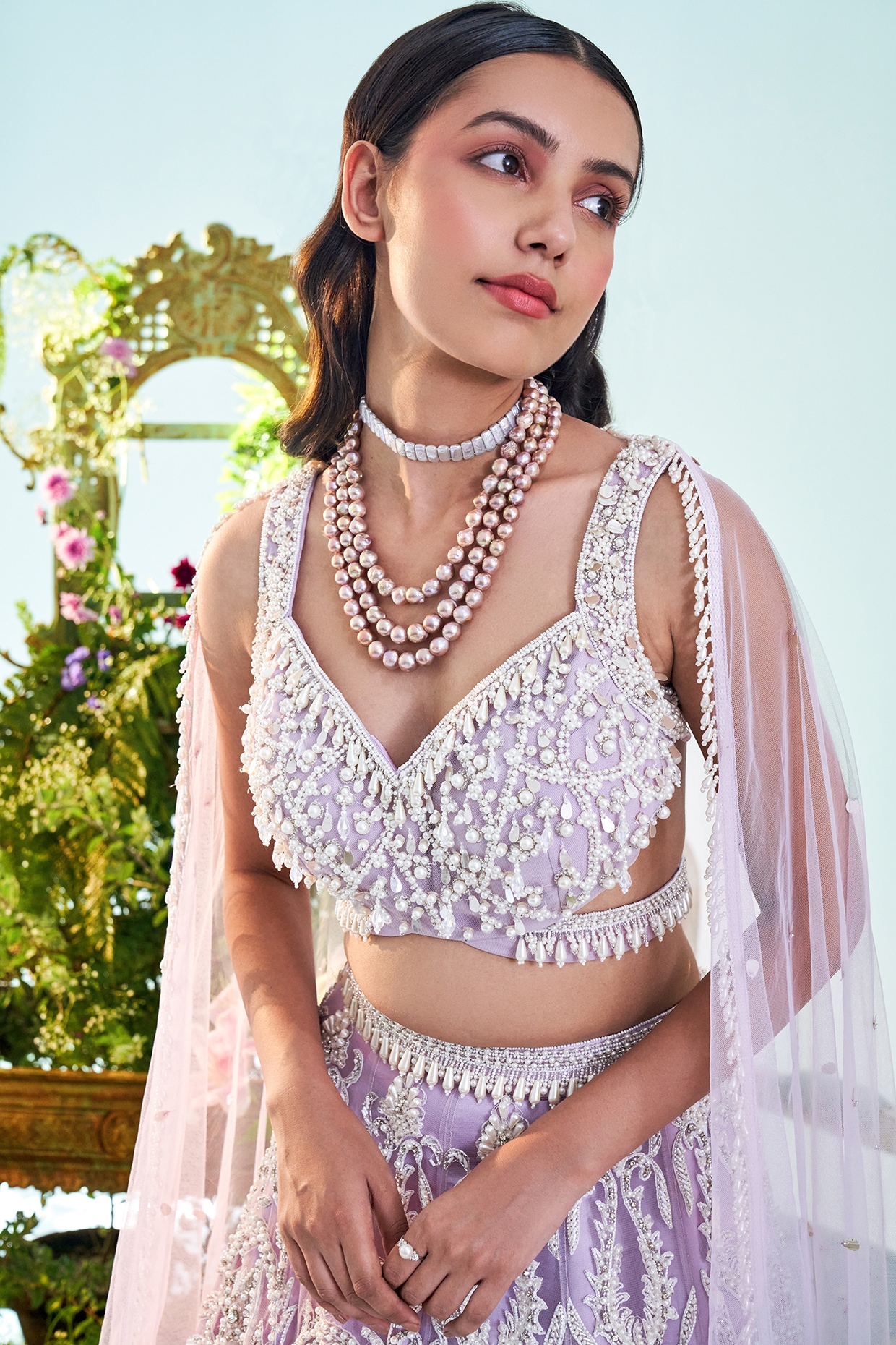 malai silk Semi-Stitched Bridal Lehenga, Size: Free Size at Rs 2799 in  Dadhel
