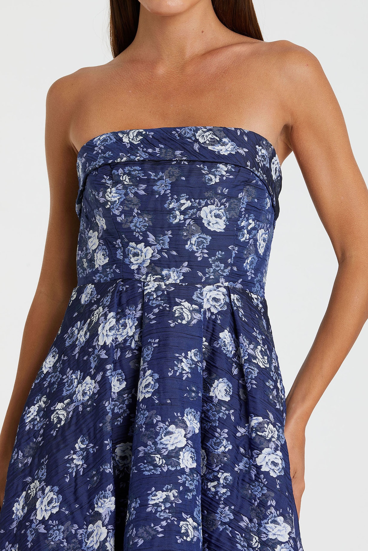 knee length dresses for ladies Bronte Strapless Maxi Dress main image 1