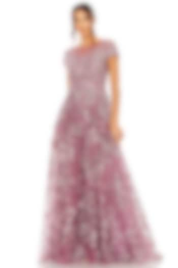 Wisteria Polyester Embellished Wedding Gown by Mac Duggal at Pernia's Pop Up Shop