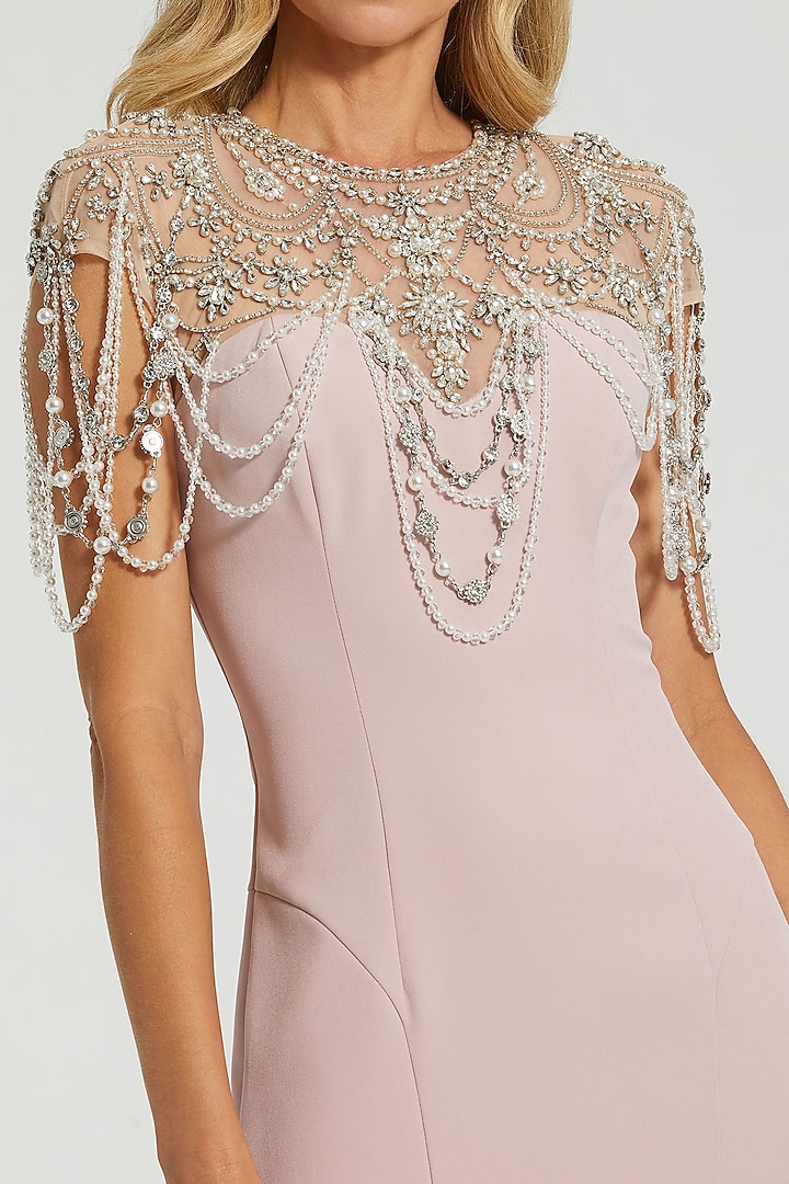 Vintage Lilac Polyester Mermaid Wedding Gown by Mac Duggal at Pernia's Pop Up Shop