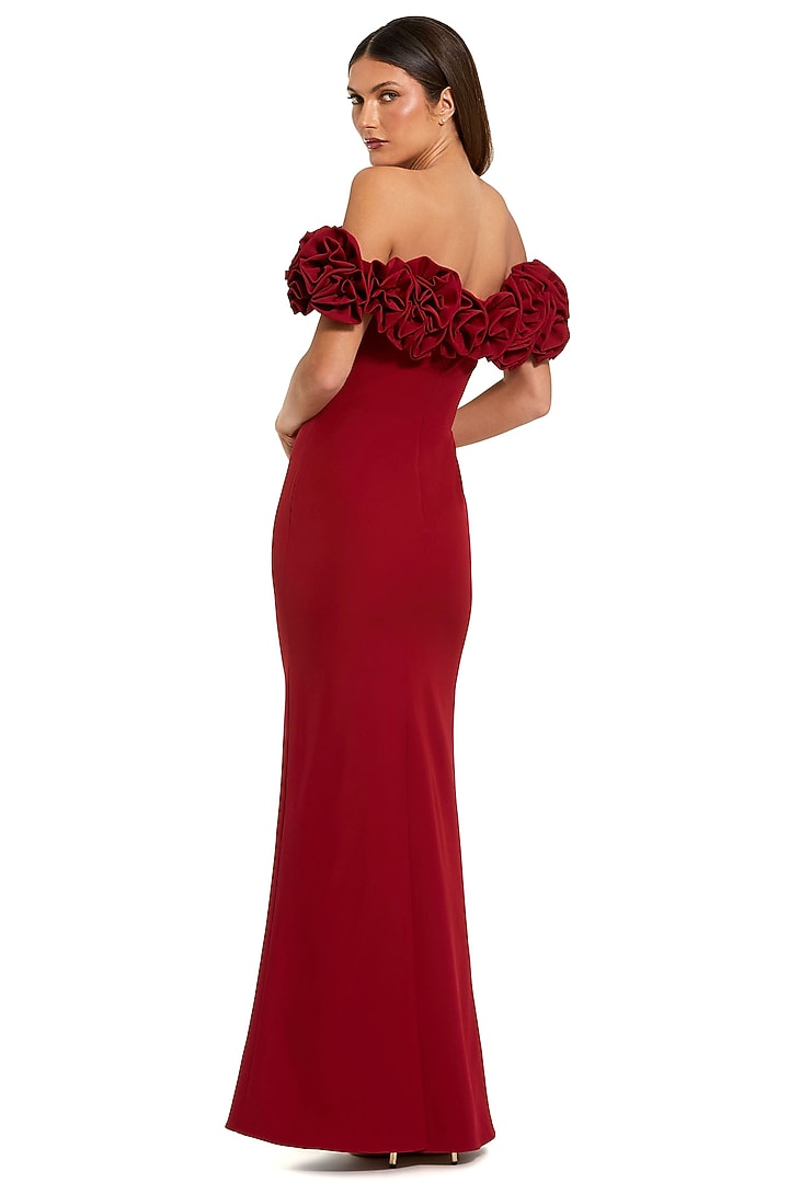Ruby Polyester Embellished Engagement Gown by Mac Duggal at Pernia's Pop Up Shop