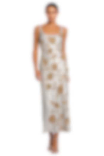 Black Polyester Embellished Wedding Gown by Mac Duggal at Pernia's Pop Up Shop