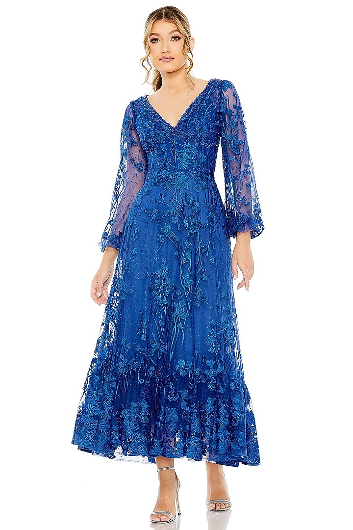 strapless open back dress Life of the Party Dress, Women's Royal Blue Dresses – CityLux Boutique main image 0
