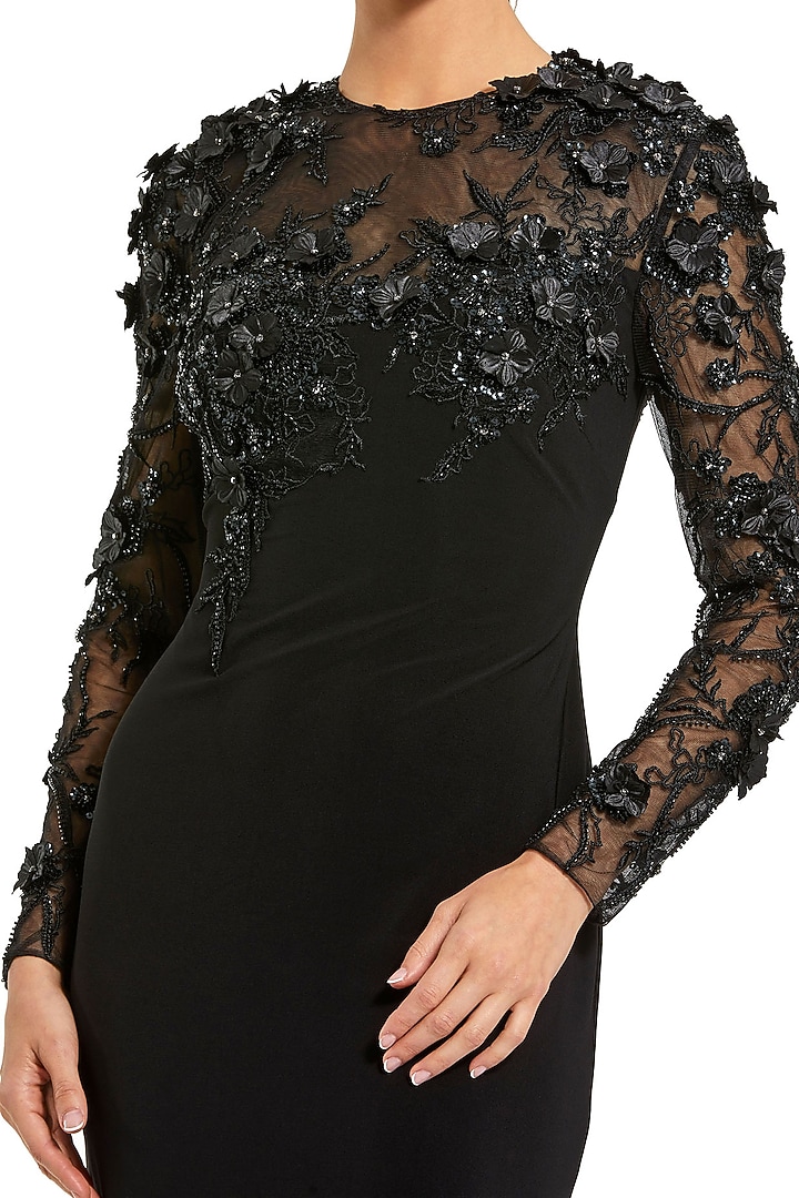 black v neck dress short Black V-Neck Tulle Short Prom Dress, Cute A-Line Long Sleeve Party Dre