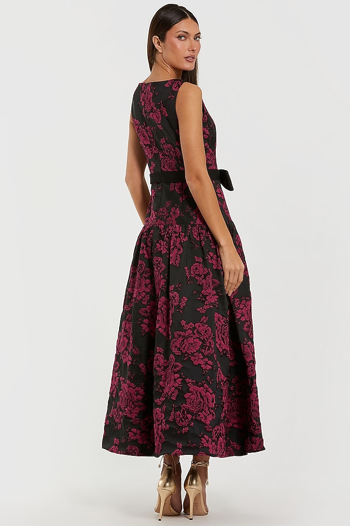 Purple Brocade Dress by Mac Duggal at Pernia's Pop Up Shop