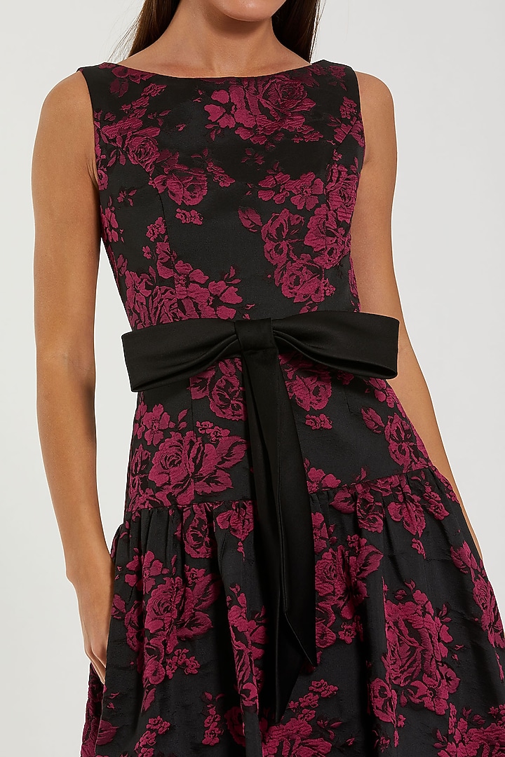 Purple Brocade Dress by Mac Duggal at Pernia's Pop Up Shop