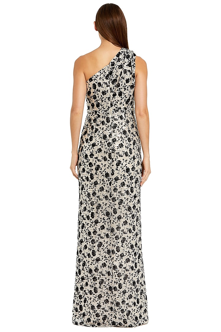 Beige Polyester Engagement Gown by Mac Duggal at Pernia's Pop Up Shop