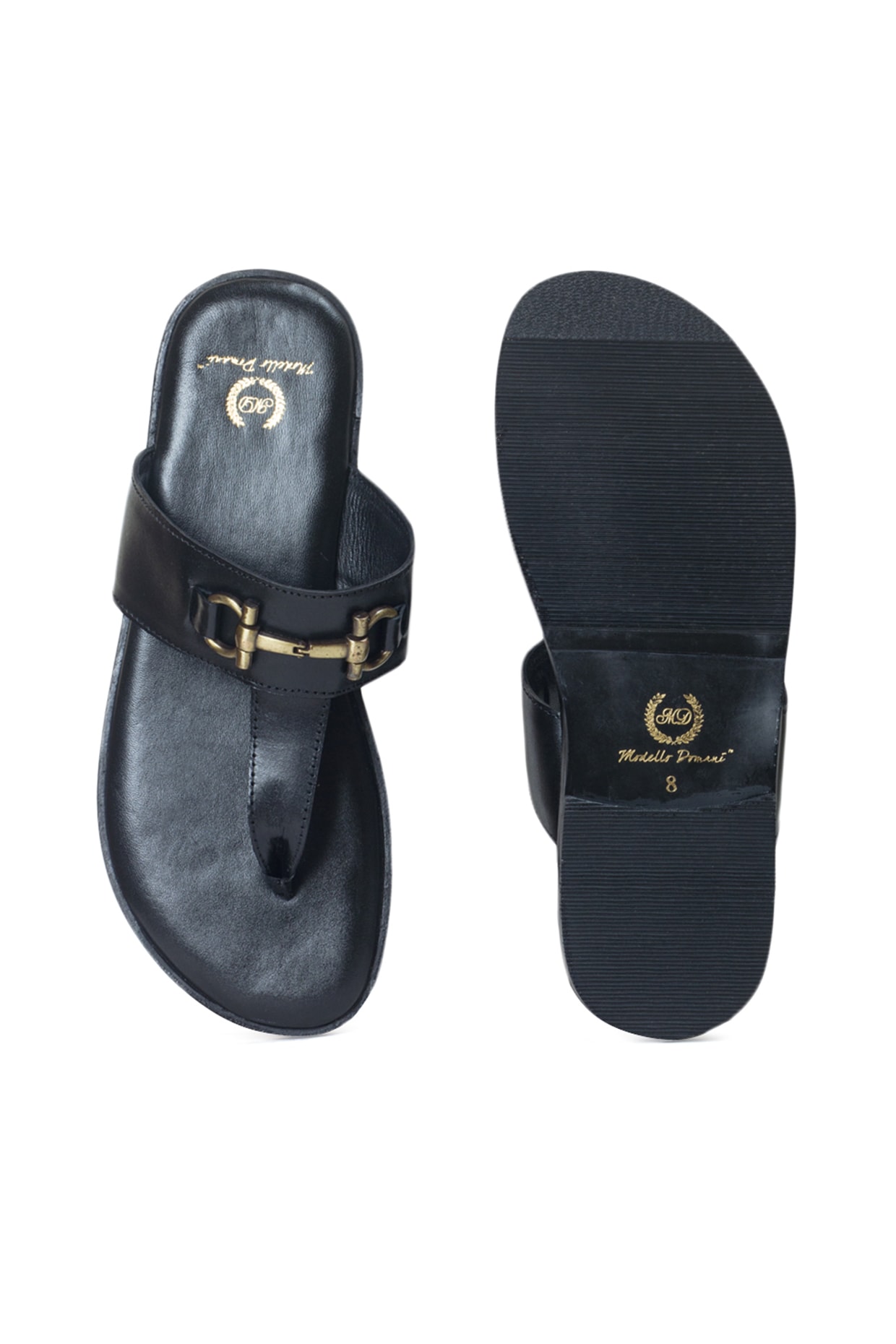 Latest leather palm discount slippers