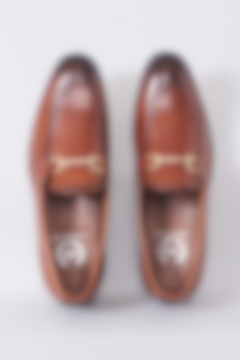 Burgundy Brown Handcrafted Italian-Cut Shoes by Modello Domani
