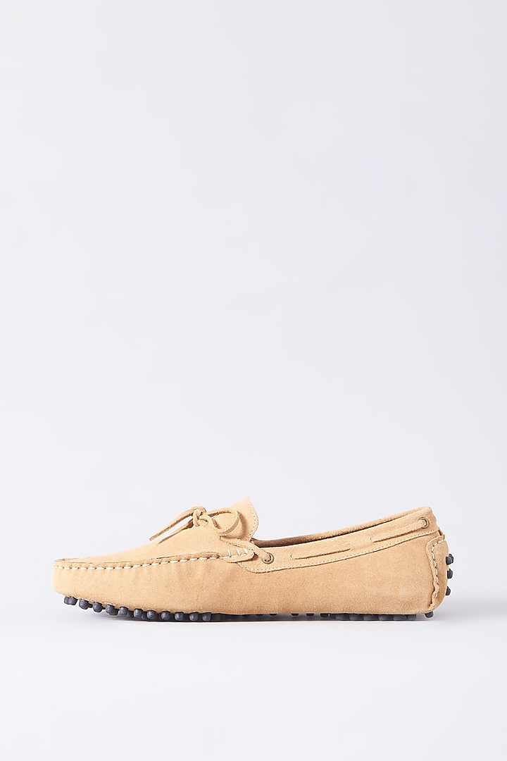 Sand Handcrafted Loafer Shoes by Modello Domani at Pernia's Pop Up Shop