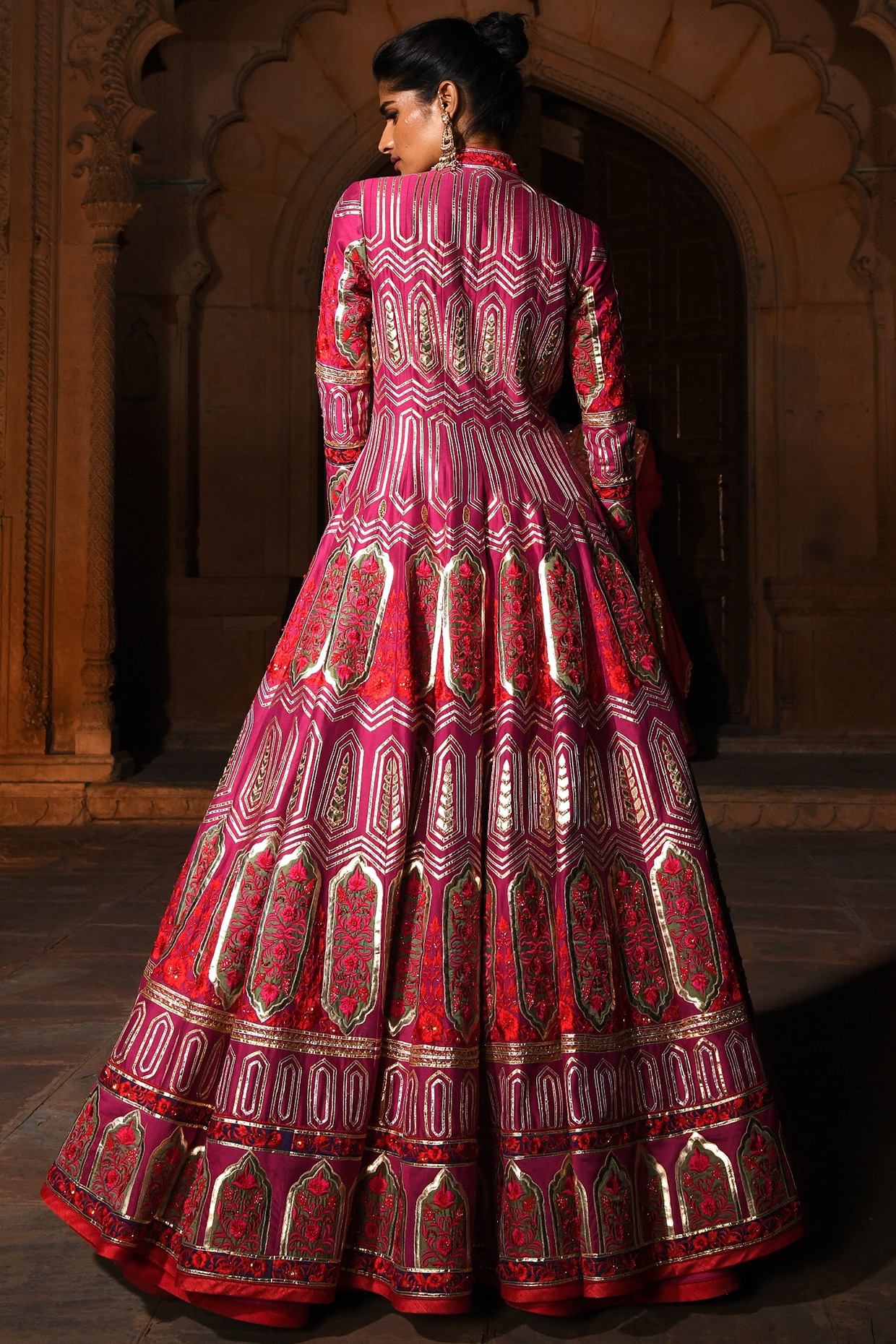 FAYON KIDS presents Pink Lehenga Choli with Pink Printed Jacket available  exclusively at FEI