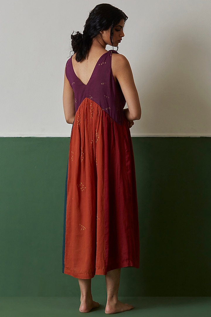 Multi-Colored Bandhani Tunic by Medha at Pernia's Pop Up Shop