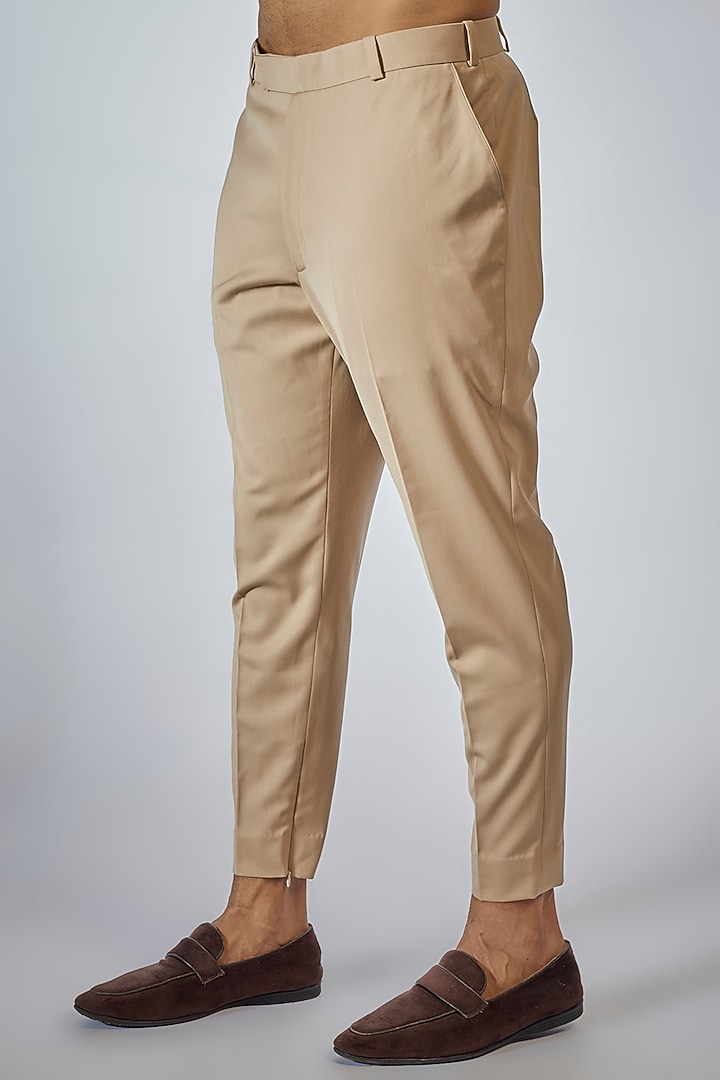 Beige Suit Kurta Set by Megha Kapoor Label Men at Pernia's Pop Up Shop
