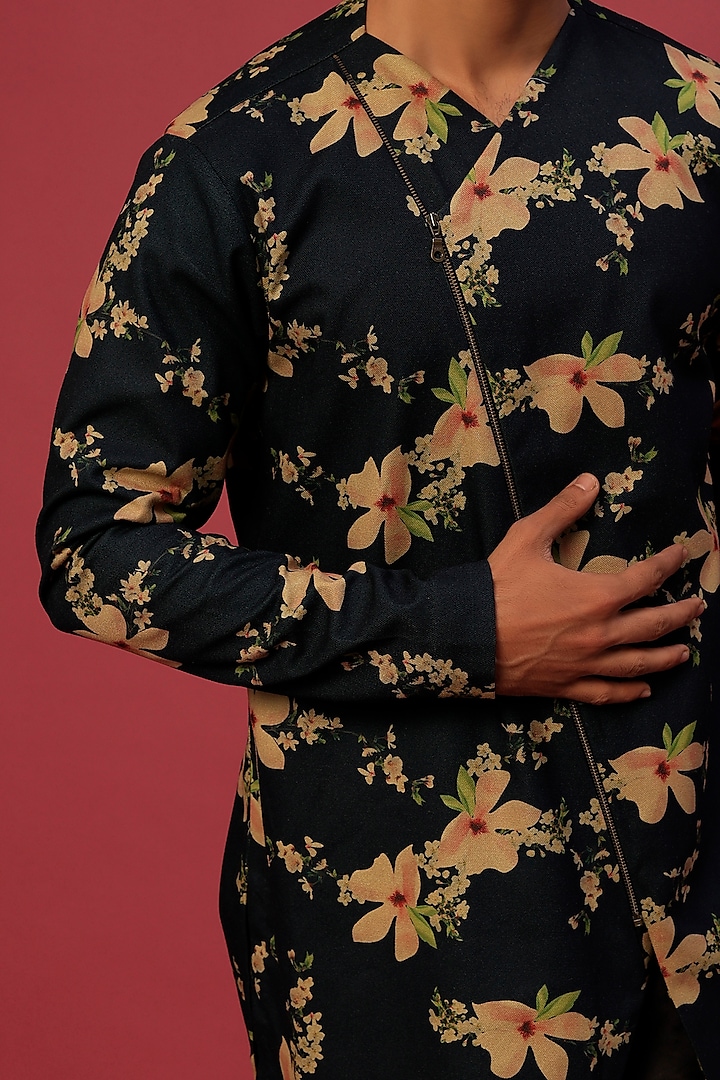 Market Floral Tapestry Jacket, Multi / M / 80% Cotton 20% Poly