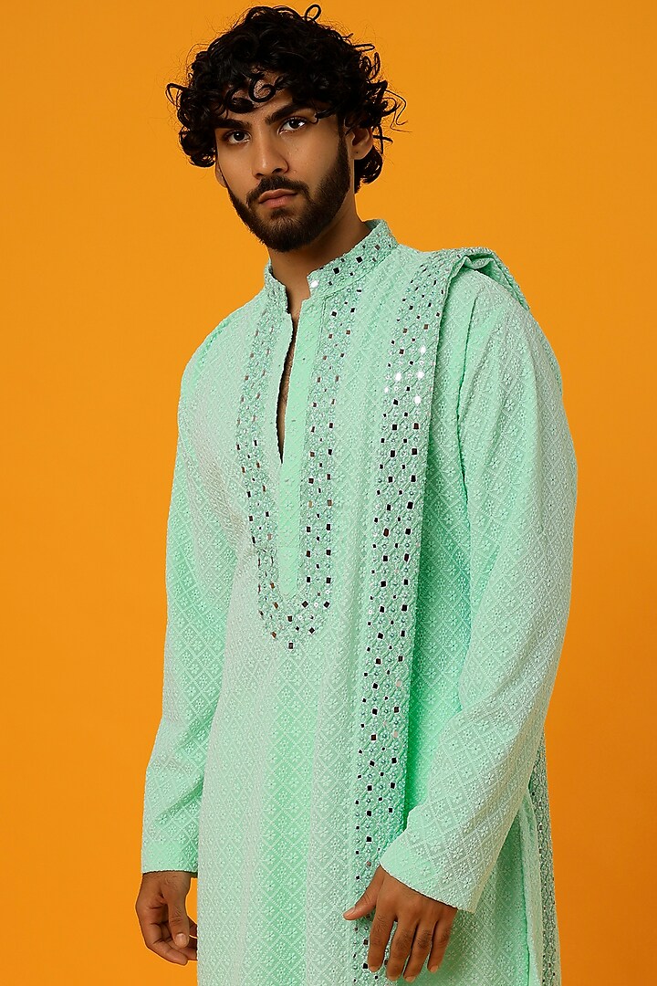 Baby Pink Cotton Blazer Set Design by Megha Kapoor Label Men at Pernia's  Pop Up Shop 2024