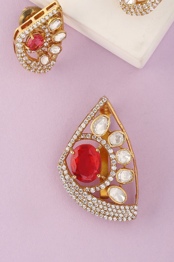 White Finish Moissanite Pendant Set In Sterling Silver by Mero at Pernia's Pop Up Shop