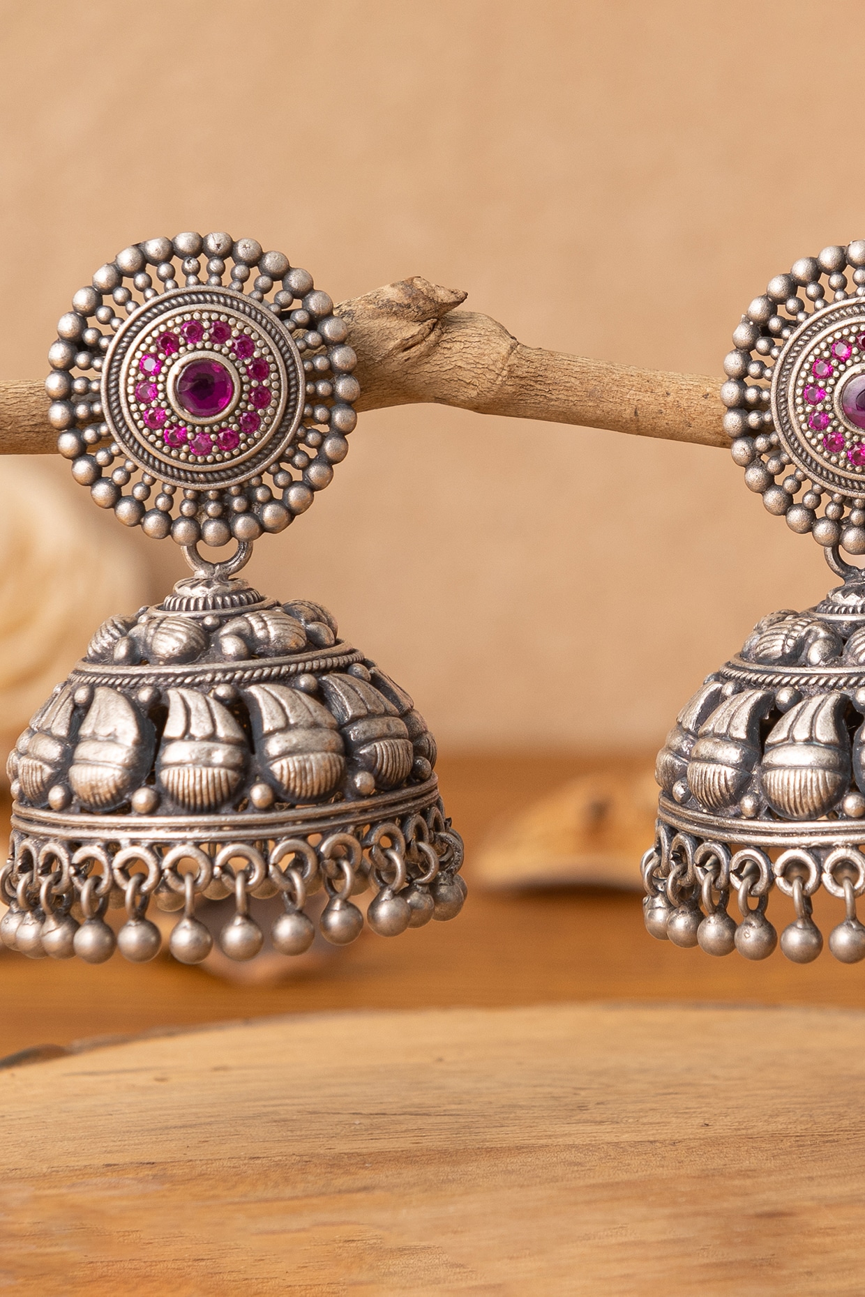 Pure deals silver jhumkas