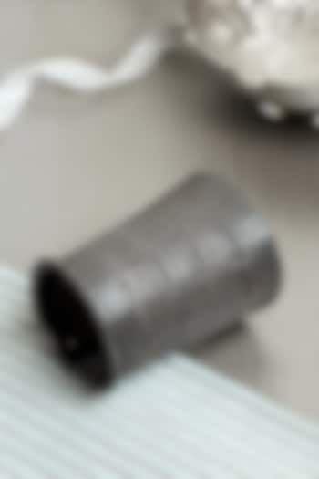 Silver Finish Cuff In Sterling Silver by Mero at Pernia's Pop Up Shop