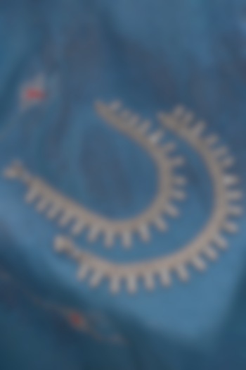 Silver Finish Synthetic Stone Anklets In Sterling Silver by Mero at Pernia's Pop Up Shop