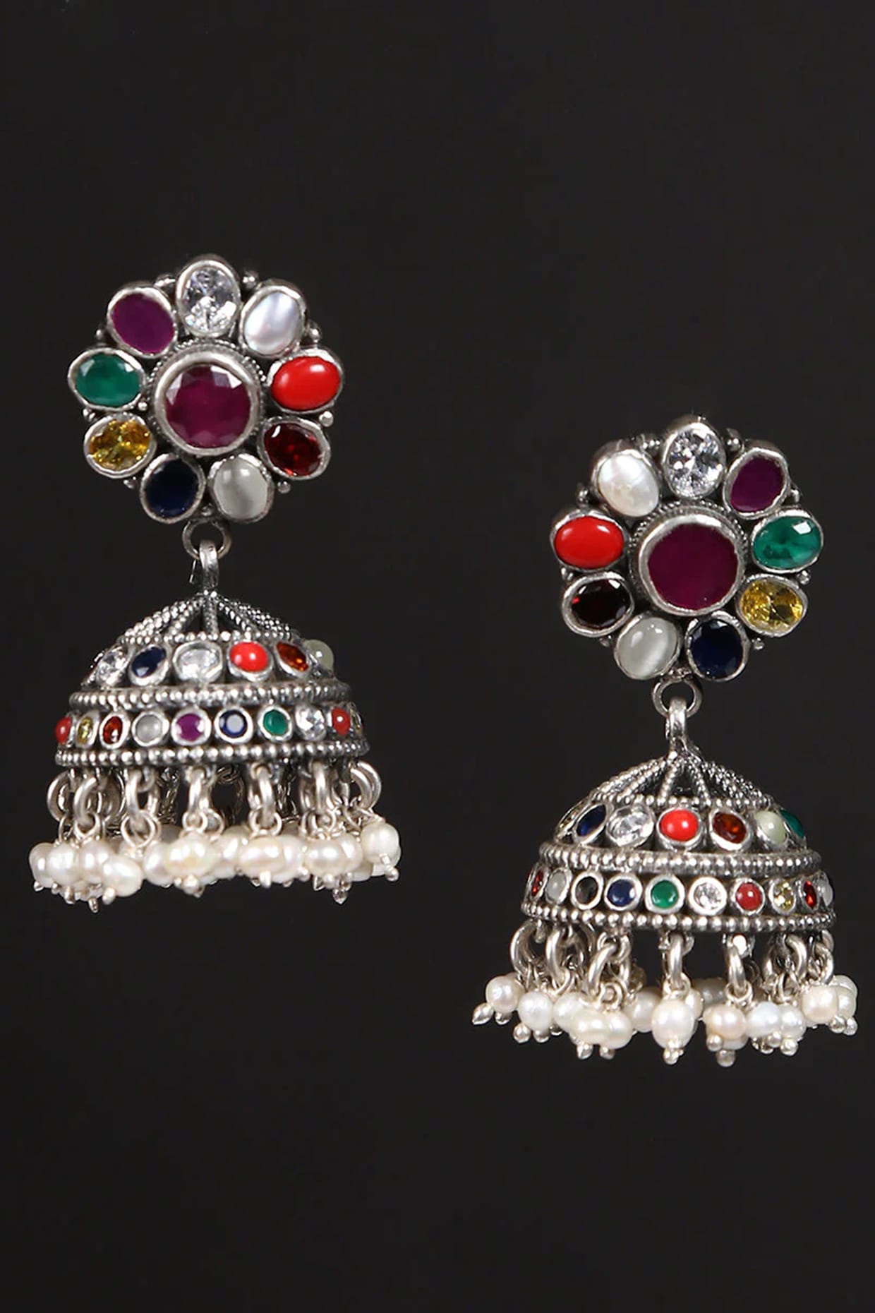 Tribal jhumkas on sale