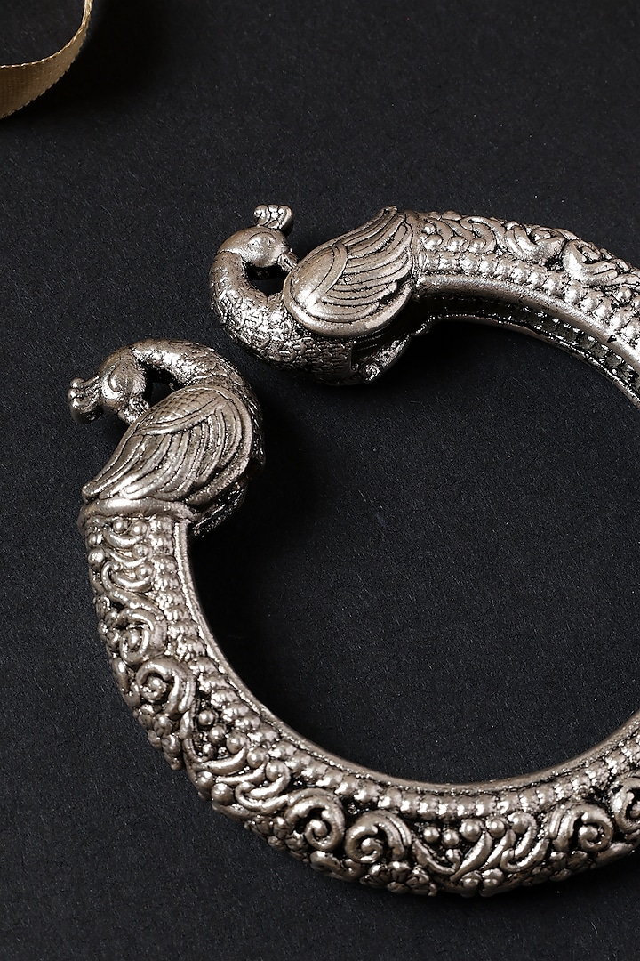 One Of The Most Unique Vintage Sterling Silver Temple Bracelet One Of The Most Unique Vintage Sterling Silver Temple Bracelet