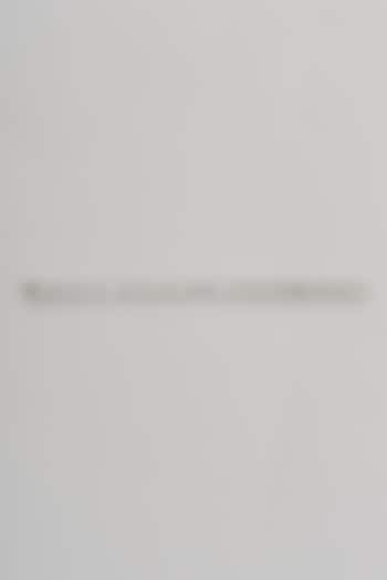 White Finish Cubic Zircon Bracelet In Sterling Silver by Mero at Pernia's Pop Up Shop