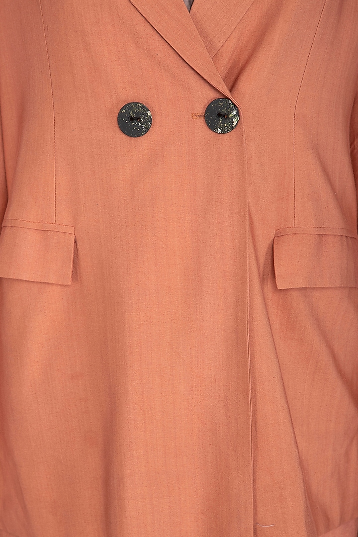 Coral Orange Wide Leg Pants by Meadow at Pernia's Pop Up Shop