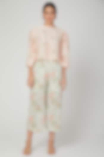 Peach Blouse With An Inner by Meadow at Pernia's Pop Up Shop