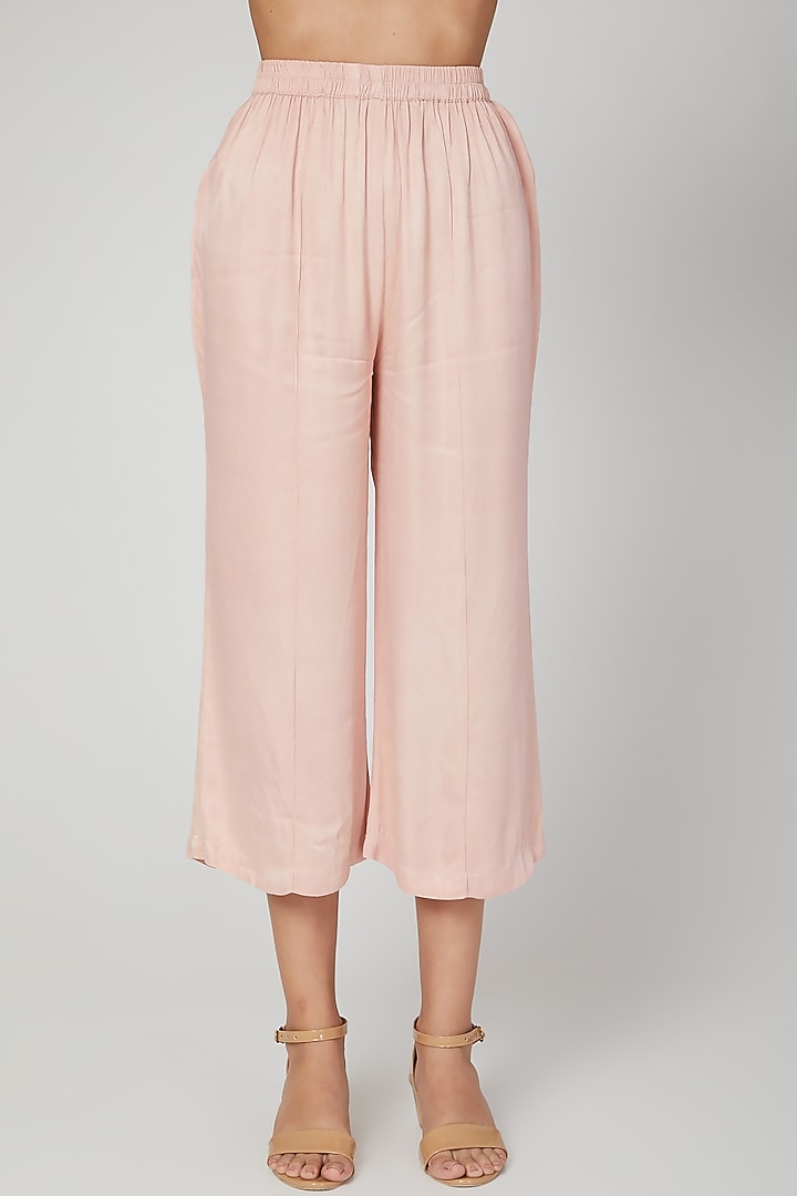 Rosa Peach Silk Jacket by Meadow at Pernia's Pop Up Shop