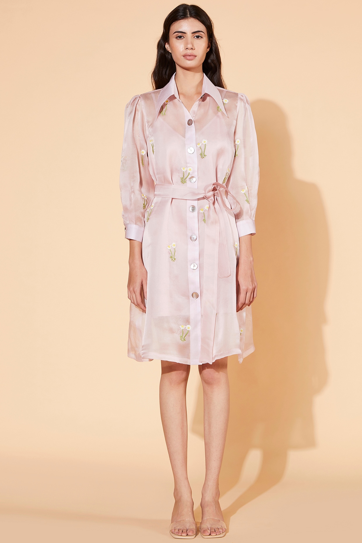 Organza shirt clearance dress maje