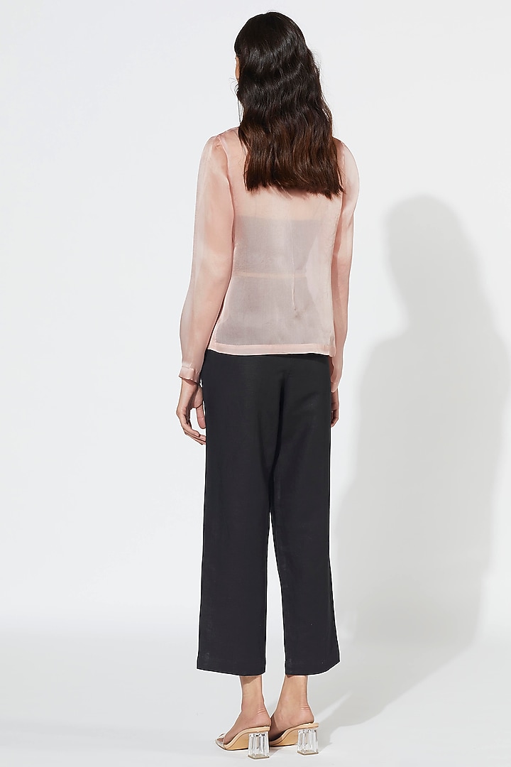 Blush Pink Biker Jacket by Meadow at Pernia's Pop Up Shop