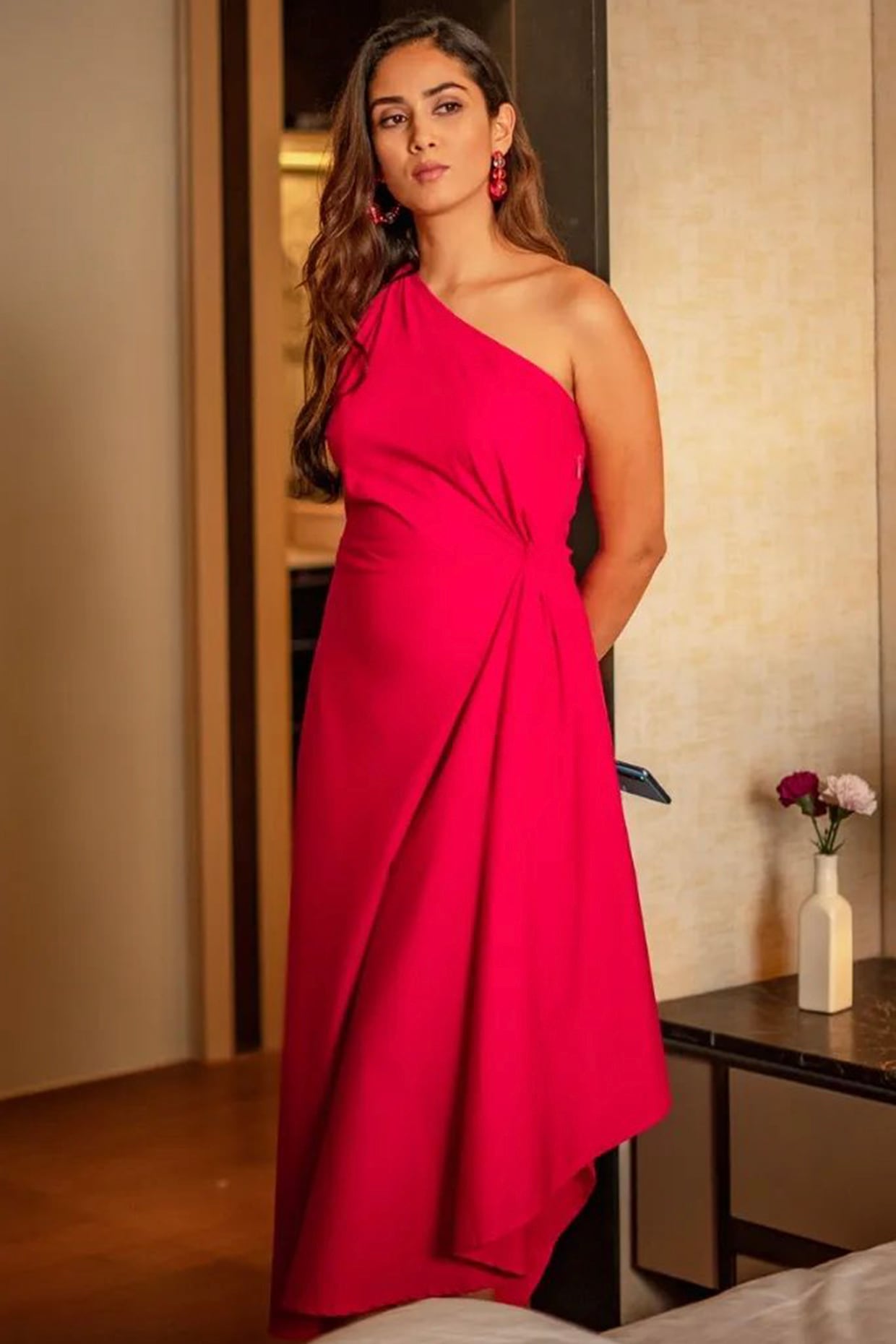 Hot Pink Fashionable Alia Cut Dresses ✈️FREE➕COD🤩⬇️ - SareesWala.com