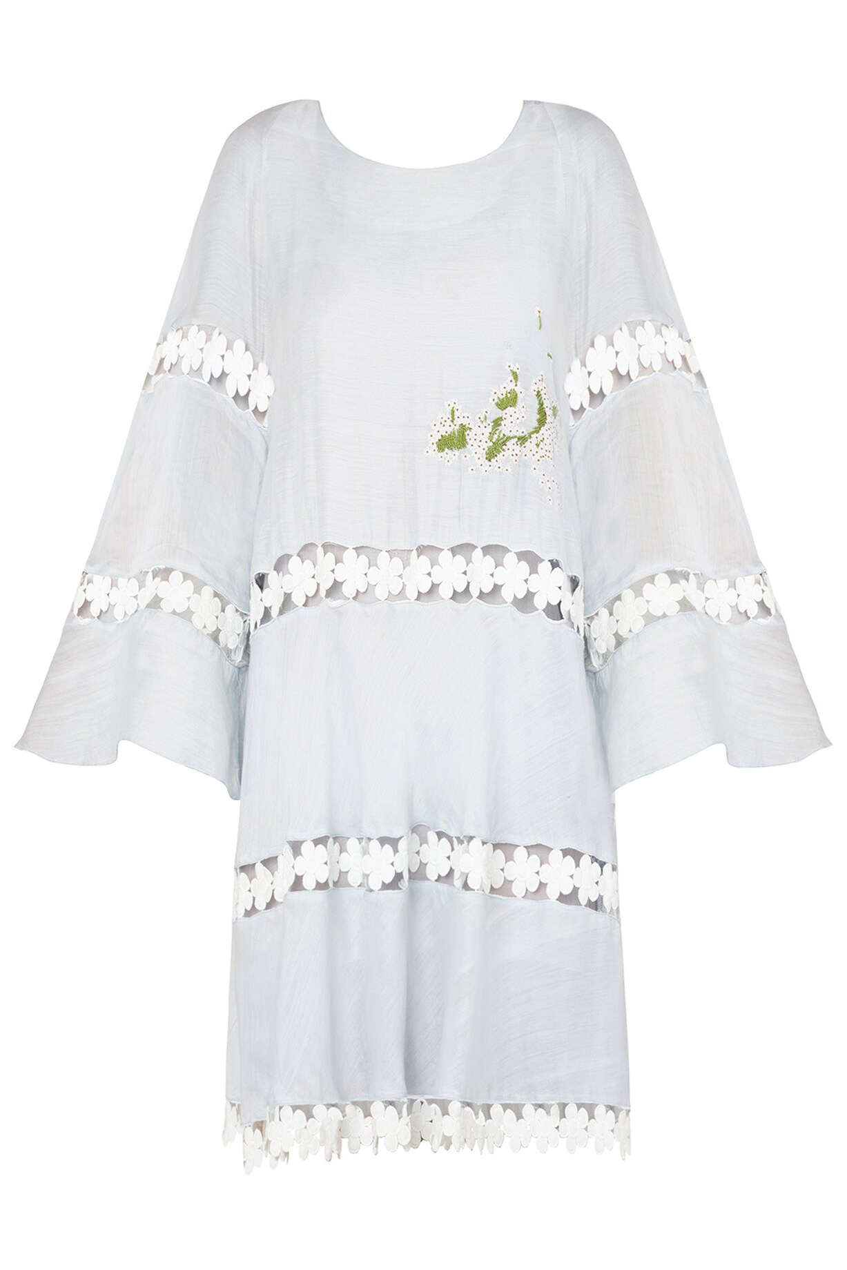 BLUE MEADOW LACE DRESS main image 0