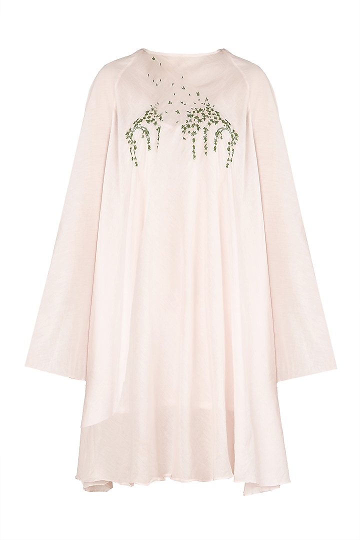 Powder Pink Mini Dress by Meadow