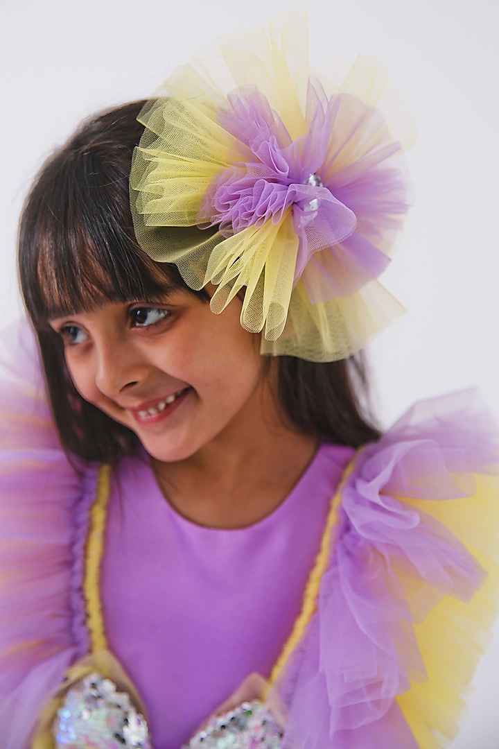 Lavender Net Dress by MIAKKI KIDS at Pernia's Pop Up Shop