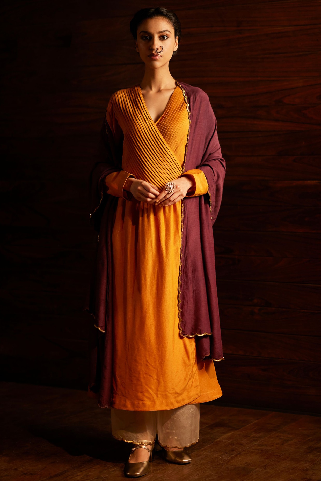 4 of Shilpa Shetty Kundra's yellow kurtas to inspire your Navratri outfits  | Vogue India | Wedding Wardrobe