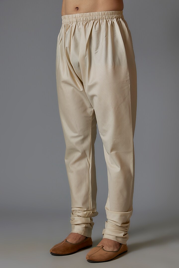 Gold Silk Jacquard Bundi Jacket Set by Minaki Men at Pernia's Pop Up Shop