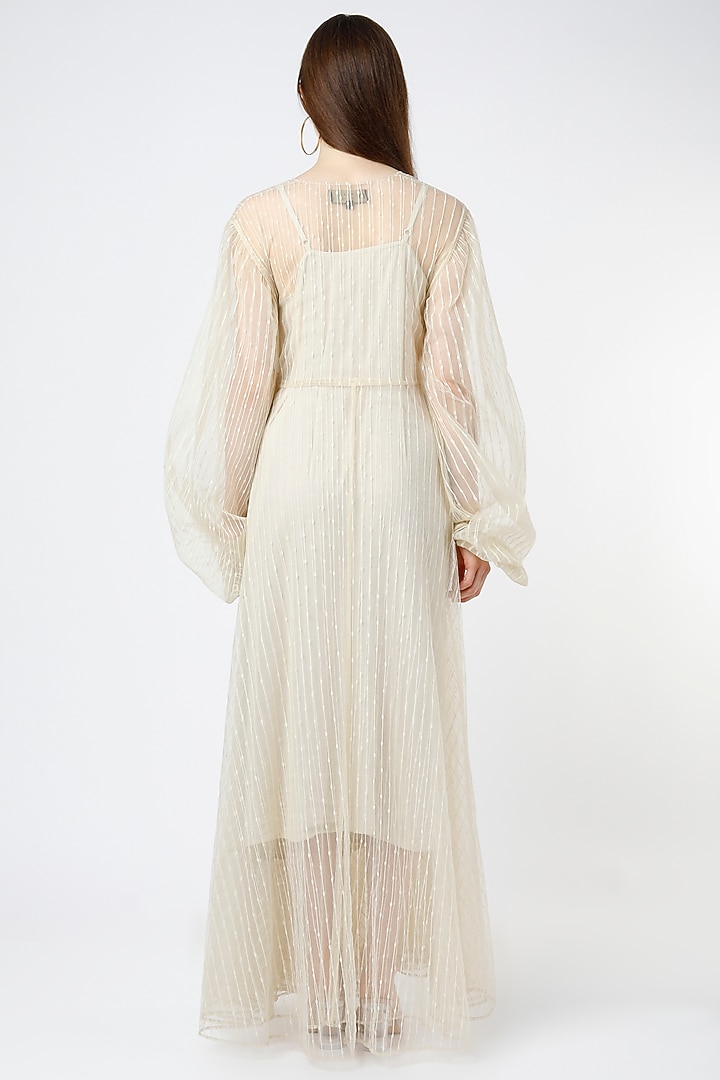 Creme Tulle Vacation Dress by Mia Magell at Pernia's Pop Up Shop