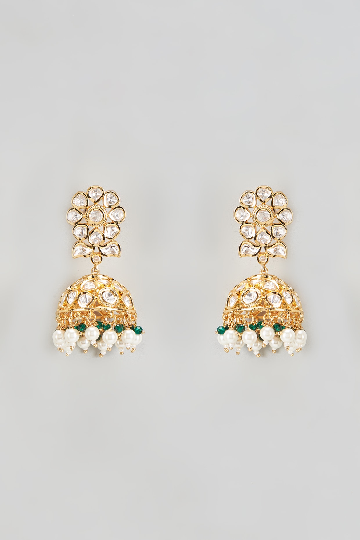 Moonstruck Gold Pearl Jhumkas Drop & Dangler Earring for Women Traditi –  www.Moonstruckinc.com