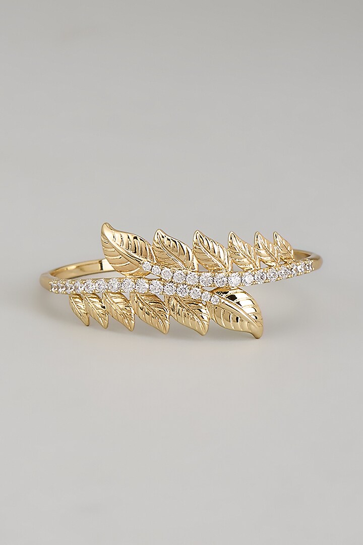 Gold Plated Cubic Zirconia Bracelet by Minaki at Pernia's Pop Up Shop