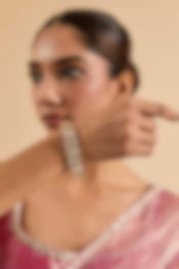 Gold Plated Kundan Polki Bracelet by Minaki at Pernia's Pop Up Shop