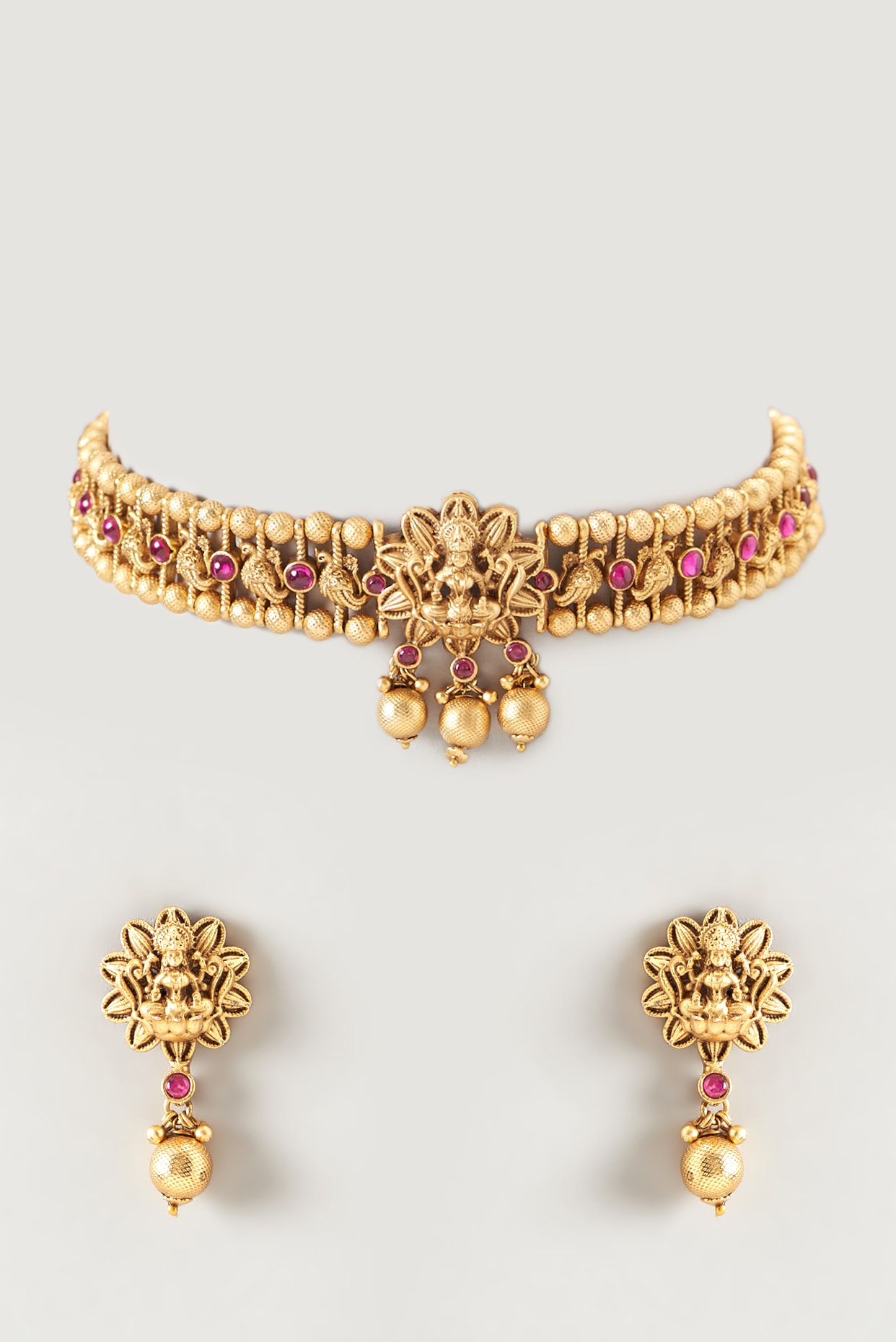 Lakshmi choker deals gold designs