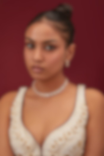 Gold Plated Kundan Polki Necklace Set by Minaki at Pernia's Pop Up Shop