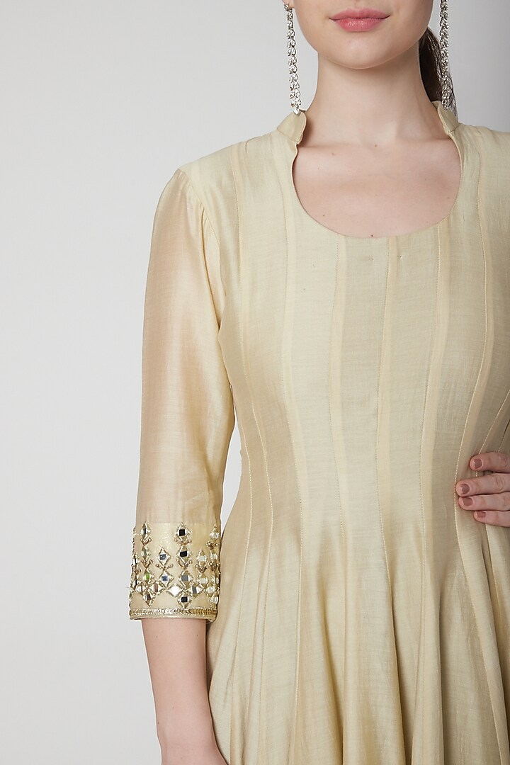 Pastel Green Embroidered Dress by Mint Blush at Pernia's Pop Up Shop