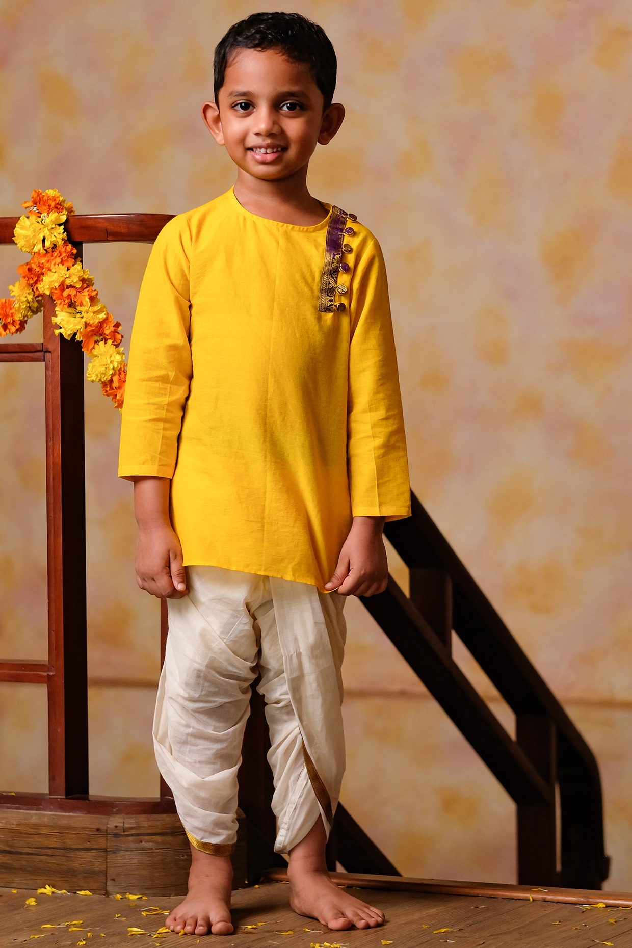 Dhoti set for top boys