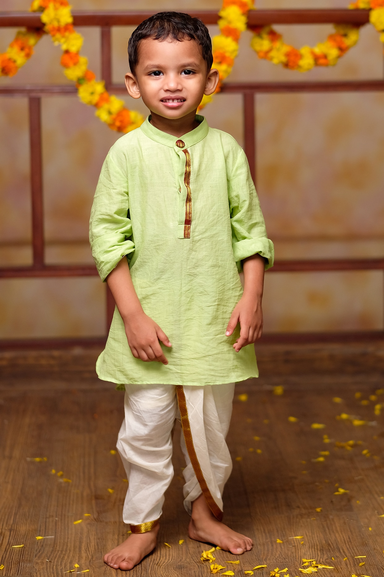 FASHION GRAB YOUNG BOYS DHOTI & KURTA SET Ethnic Pyjamas & Dhoti Pants