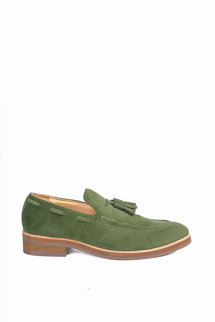 Green Velvet Shoes by MisterSinister