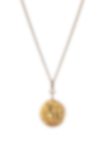 Gold Finish Baby Capricorn Charm Pendant Necklace by Misho Designs at Pernia's Pop Up Shop