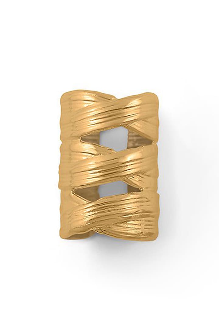 Gold Plated Midi Katana Ring by Misho Designs
