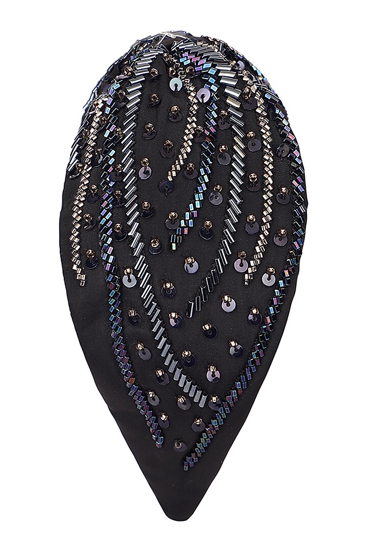 Black Embellished Headband by MISSY at Pernia's Pop Up Shop